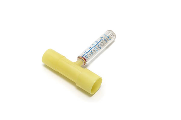 22M/22F adaptor with built-in manometer (for CPAP hoods with no monometer)