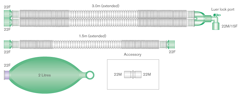 Compact™ extendable breathing systems