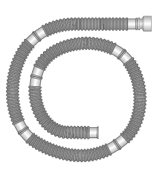 22mm Flextube™ scavenging tube with 30F connector ≥ 5.2m 