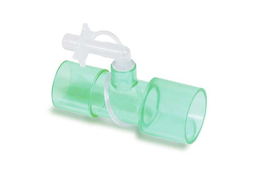 Straight connector 22M - 6mm OD stem and cap - 22F