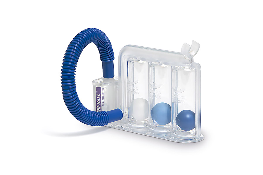 TRI-BALL® respiratory exerciser