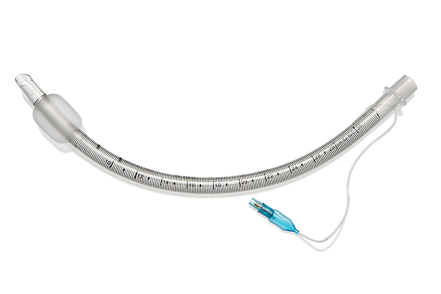 InterTube™ tracheal tube, wire-reinforced cuffed, ID 10mm